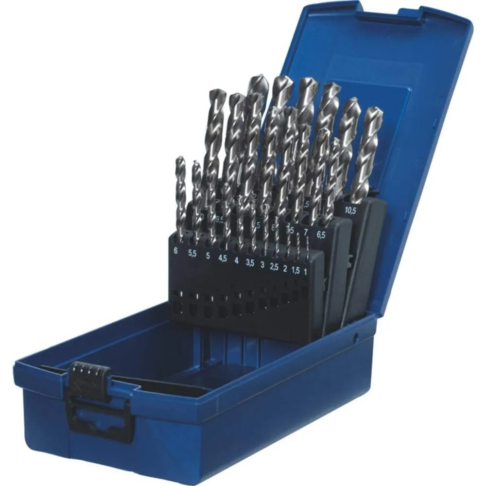 KWB Silver Star set punte HSS-G 25 pezzi 1-13 mm