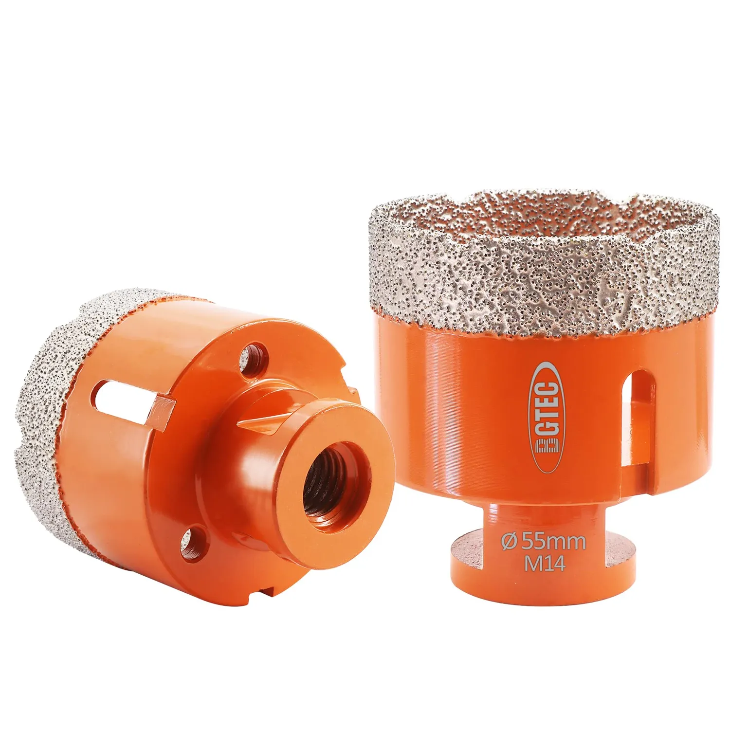 BGTEC Fresa Diamantata 90 mm M14 a Secco per Gres e Marmo