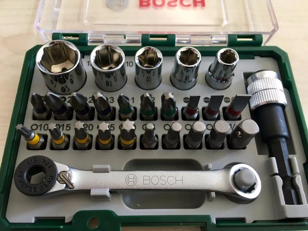 Bosch Expert 2607017160 Set Bit Avvitamento 27 Pezzi Colorati