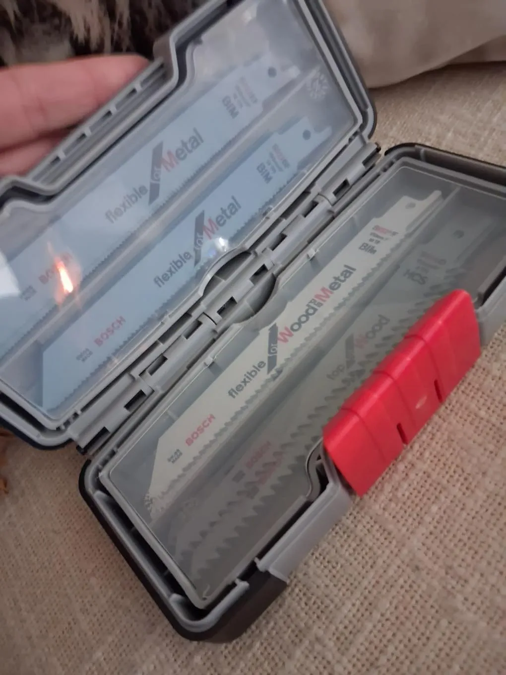 Bosch Expert ToughBox lame sega universale 20pz legno metallo