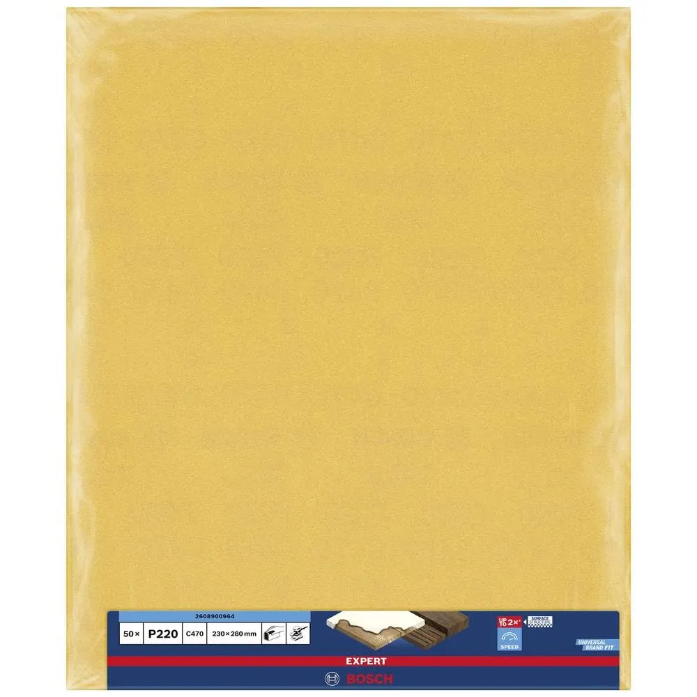 Bosch Expert C470 carta abrasiva G120 230x280 mm
