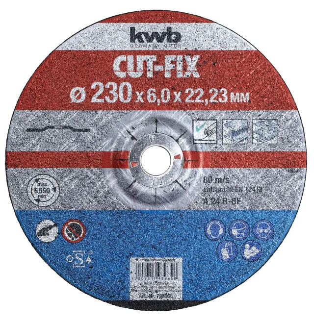 KWB Cut-Fix 793965 disco sgrossatura metallo 230 mm