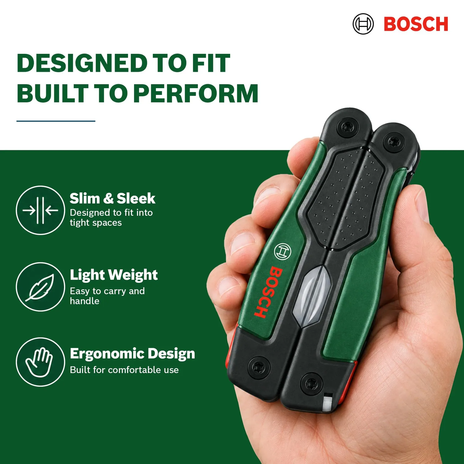 Bosch Expert 16-in-1 multiutensile pinza 16 funzioni con custodia