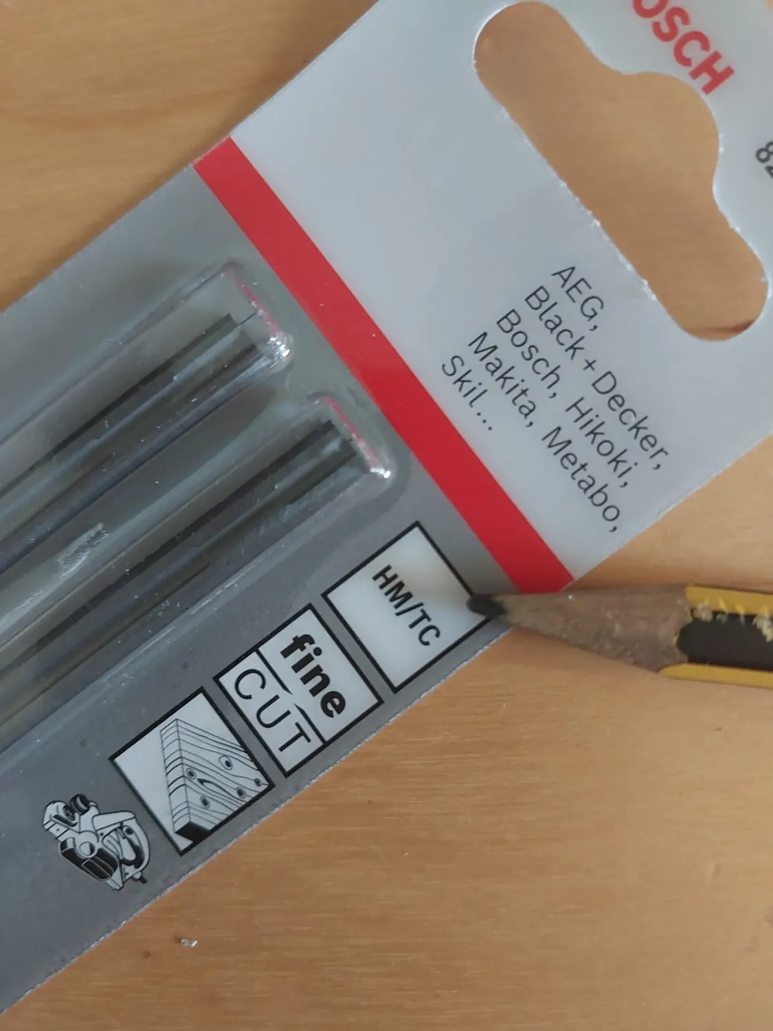 Bosch Expert lama pialla 82x5,5 mm HM doppio taglio