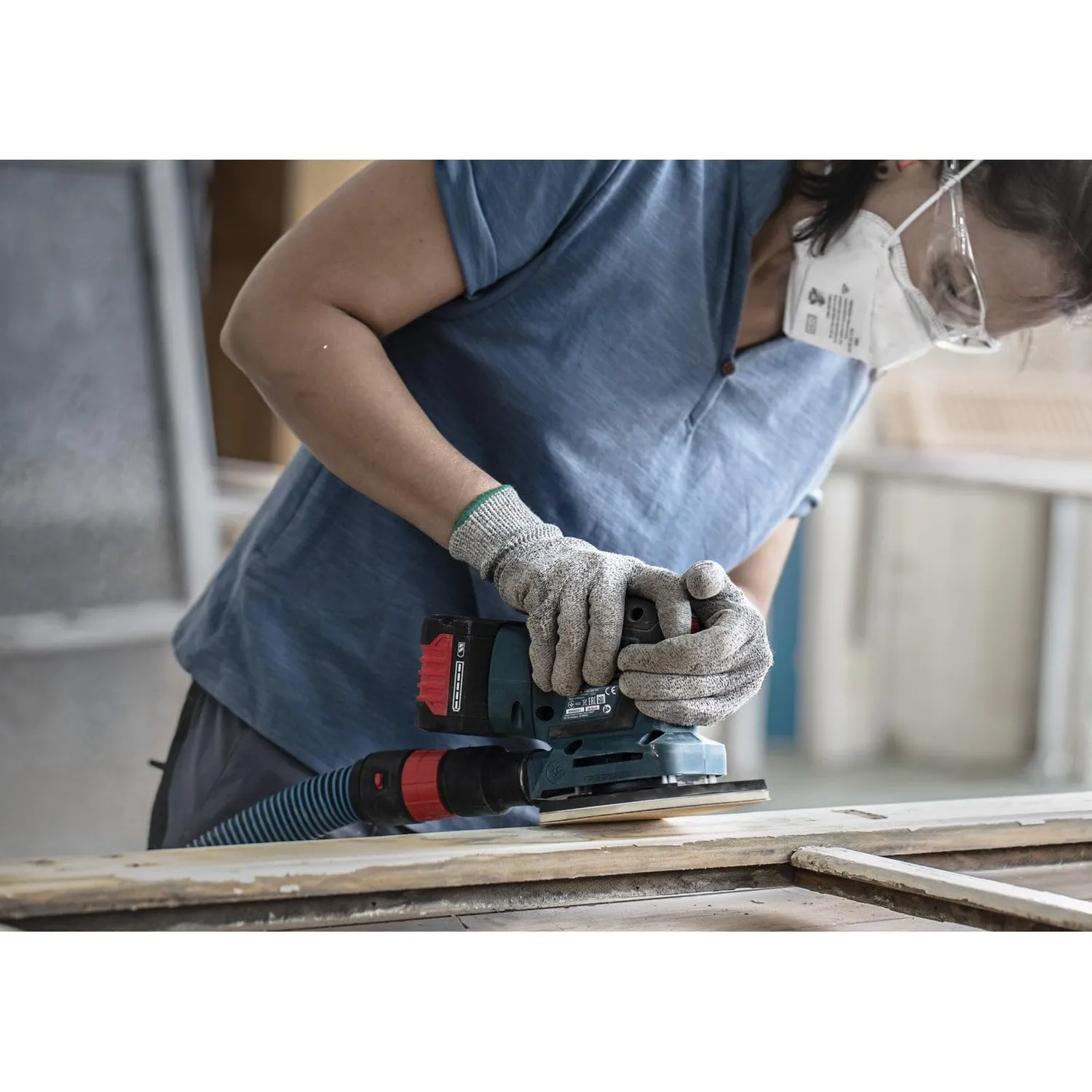 Bosch Expert C470 carta abrasiva 115x230 mm G100 50 pezzi