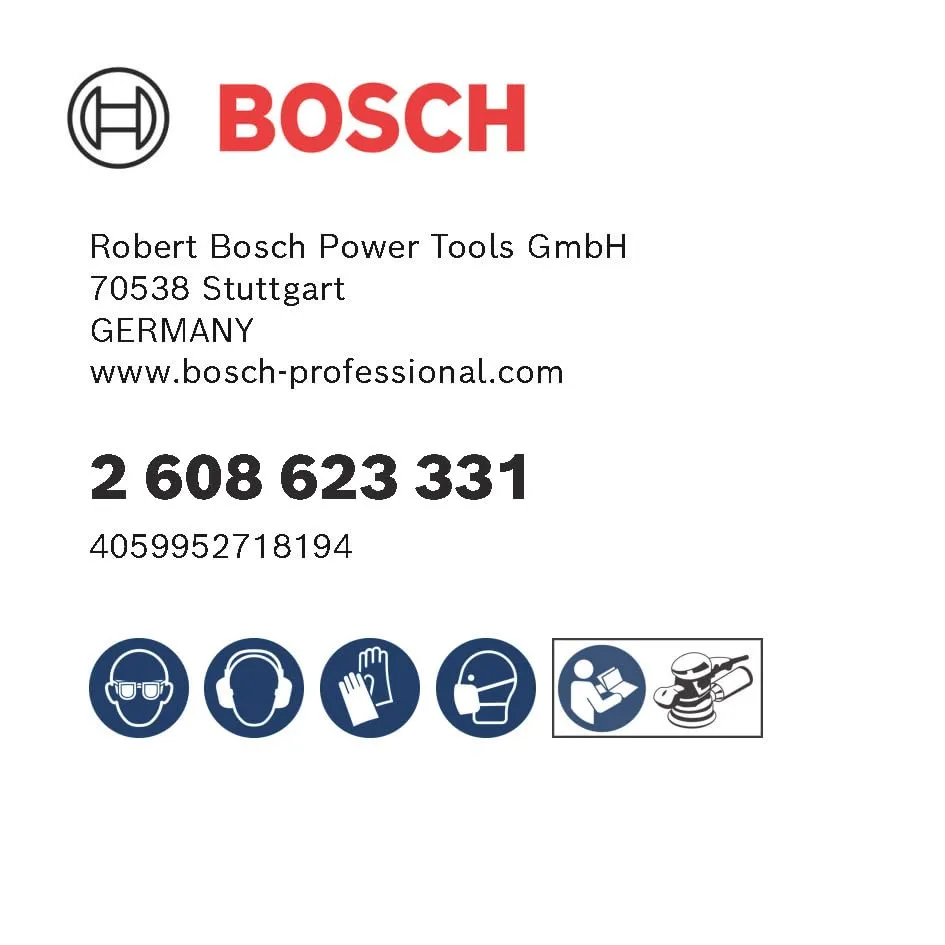 Bosch Pro C355 fogli abrasivi manuali 93x230 assortiti 30pz muro
