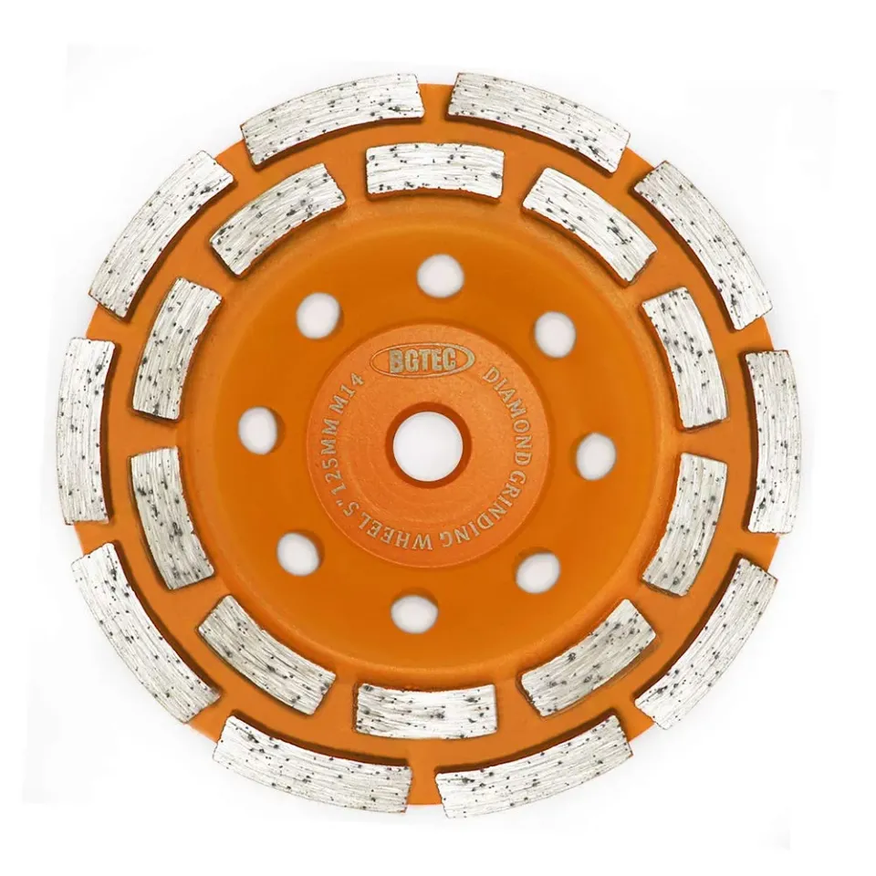 BGTEC mola diamantata a tazza 125 mm M14 per cemento