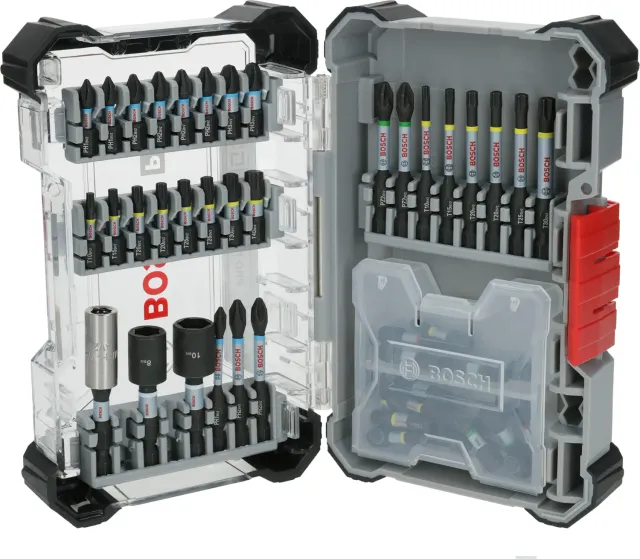 Bosch Expert PRO Impact set bit 50 pezzi 1/4" antiurto