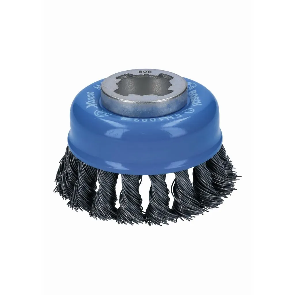 Bosch Expert spazzola a tazza 75x0,5 mm metallo X-Lock