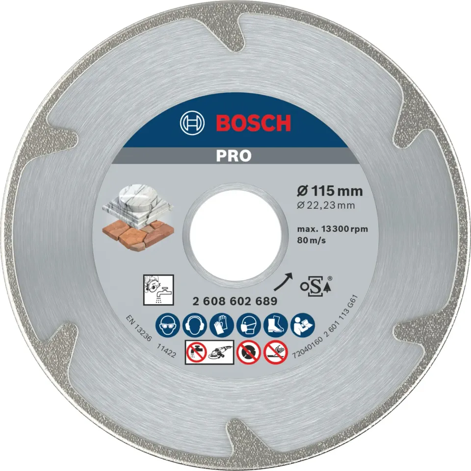 Bosch Expert disco diamantato PRO Marble 115 mm marmo
