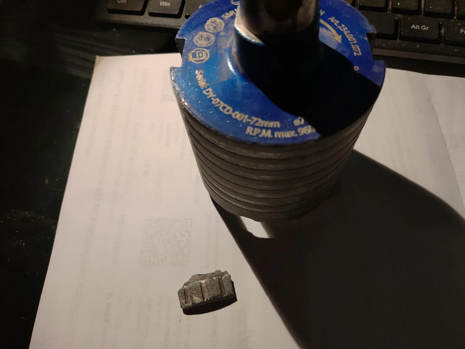 S&R Sega a Tazza Diamantata 68 mm SDS-Plus cemento