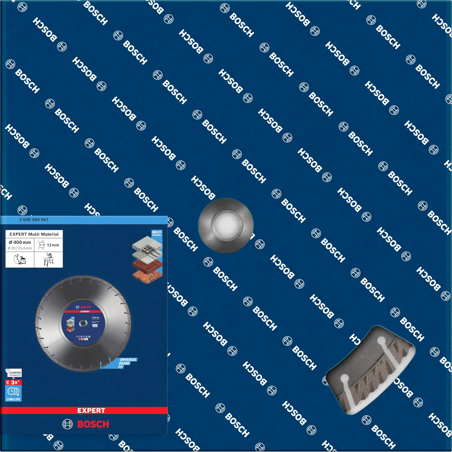 Bosch Expert MultiMaterial disco diamantato 400 mm per cemento armato