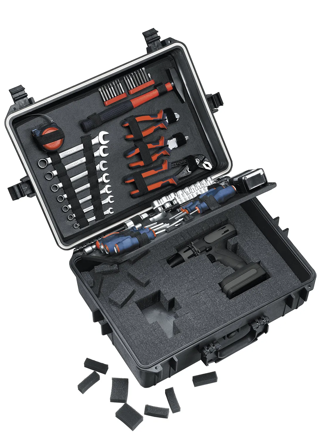 KWB 370810 kit attrezzi valigetta impermeabile