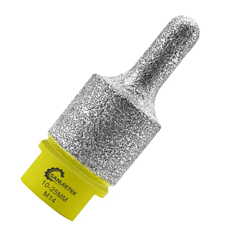 Sanleetek fresa diamantata 10-25mm M14 per gres e marmo