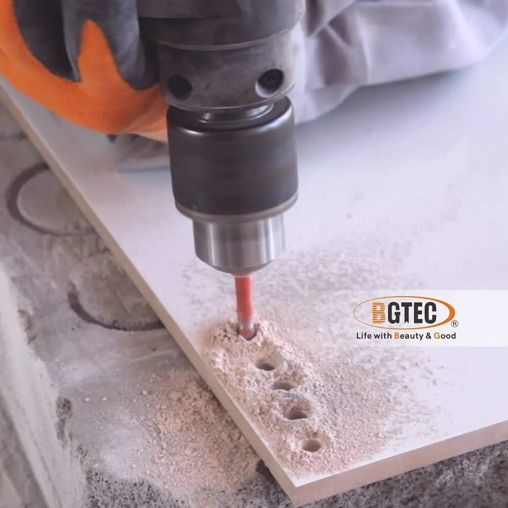 BGTEC punte diamantate a secco 5 pezzi 6-12 mm per gres