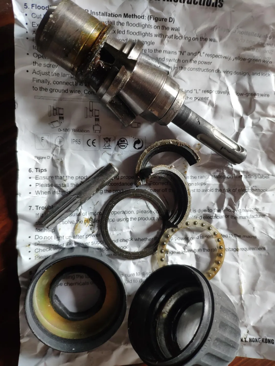S&R Mandrino Autoserrante 1.5-13 mm SDS-Plus 1/4"