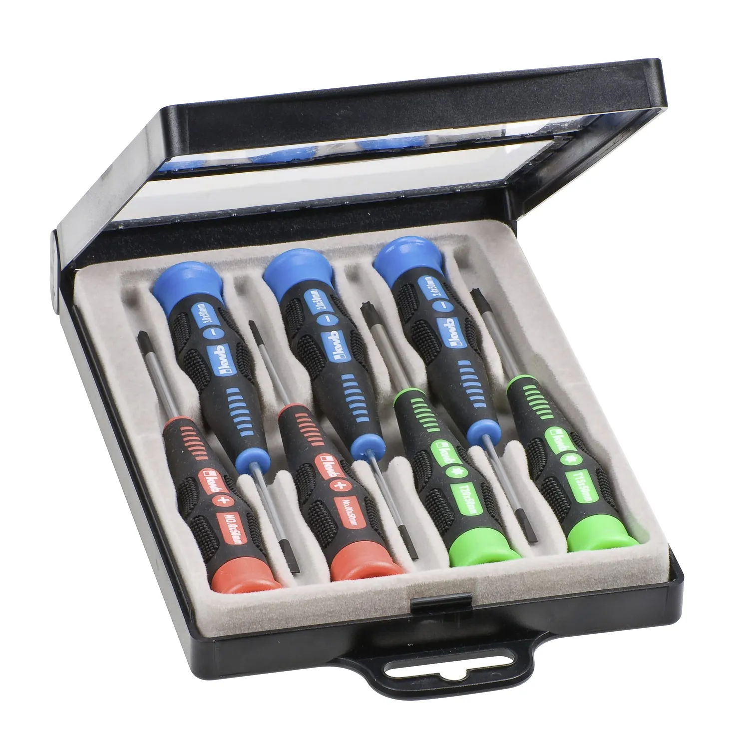 KWB set 7 cacciaviti 146200 taglio croce valigetta