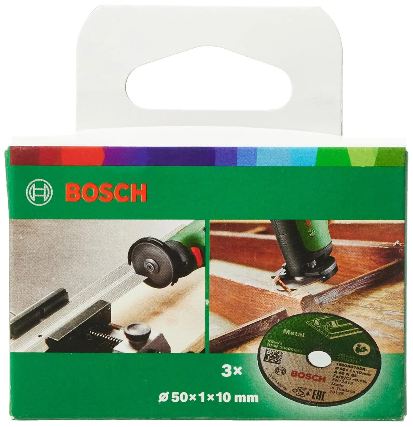 Bosch Home and Garden mole da taglio 50 mm metallo 3 pz
