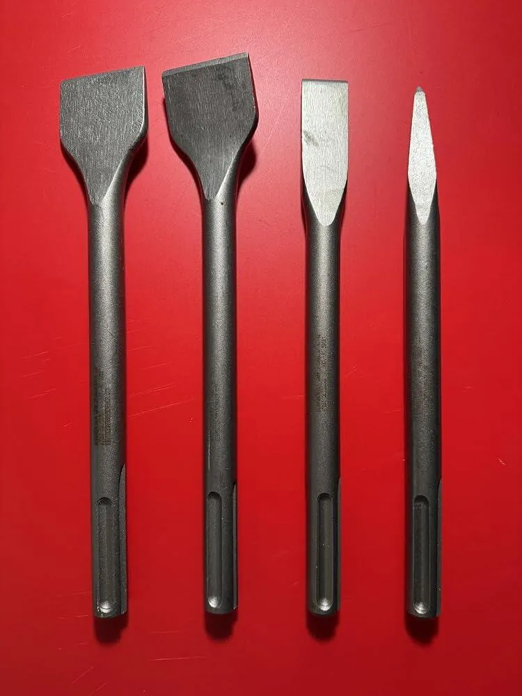 Schwabenbach set scalpelli SDS-Max 4 pezzi 280 mm