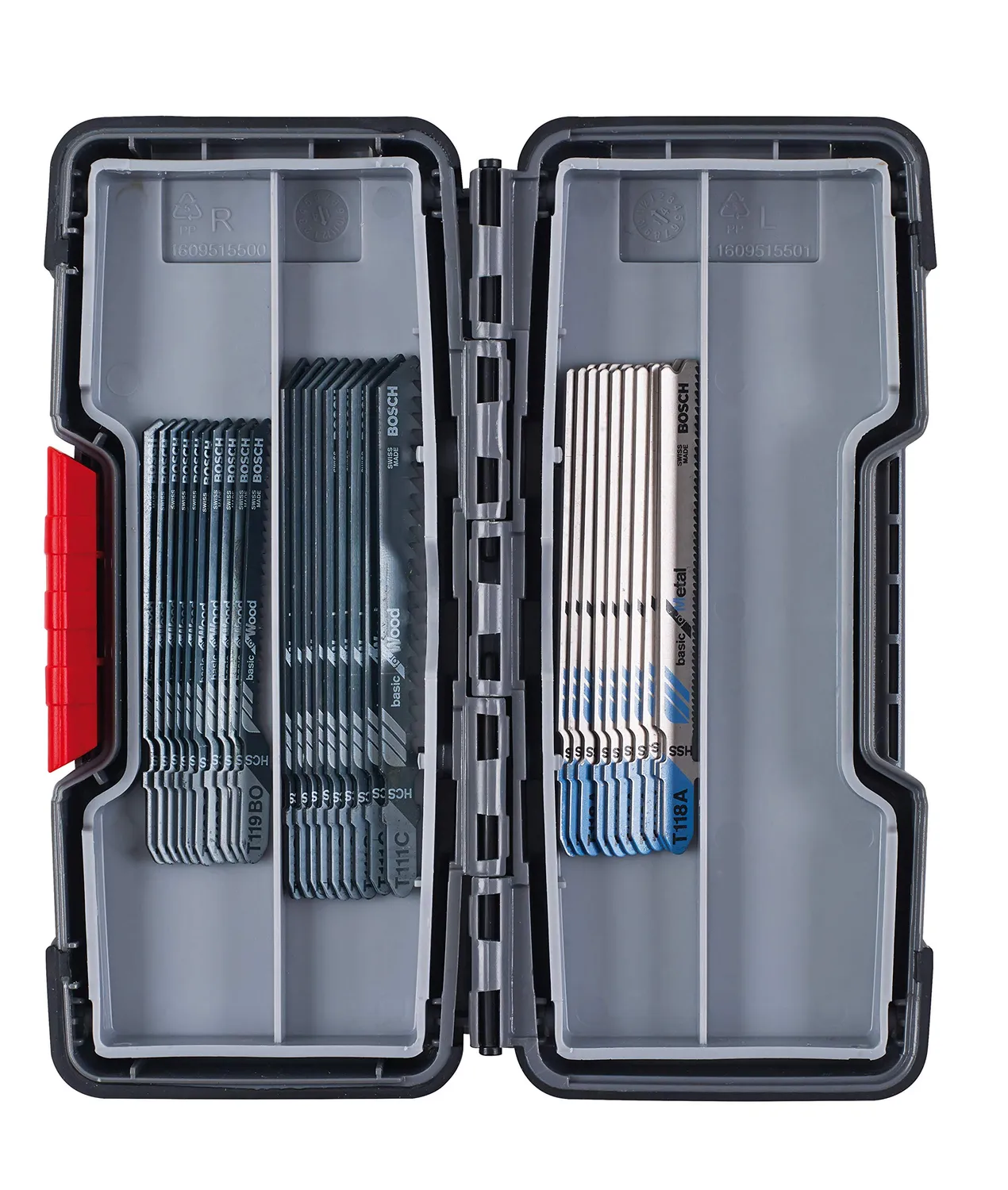 Bosch Professional Set Lame Seghetto 30 Pezzi Legno Metallo
