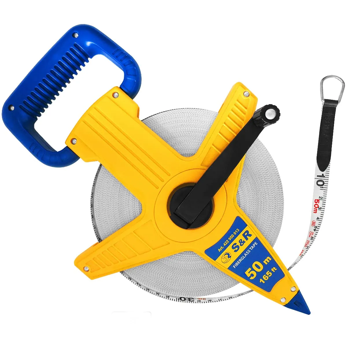 S&R Rotella Metrica 20 M Nastro Fibra Vetro mm/pollici