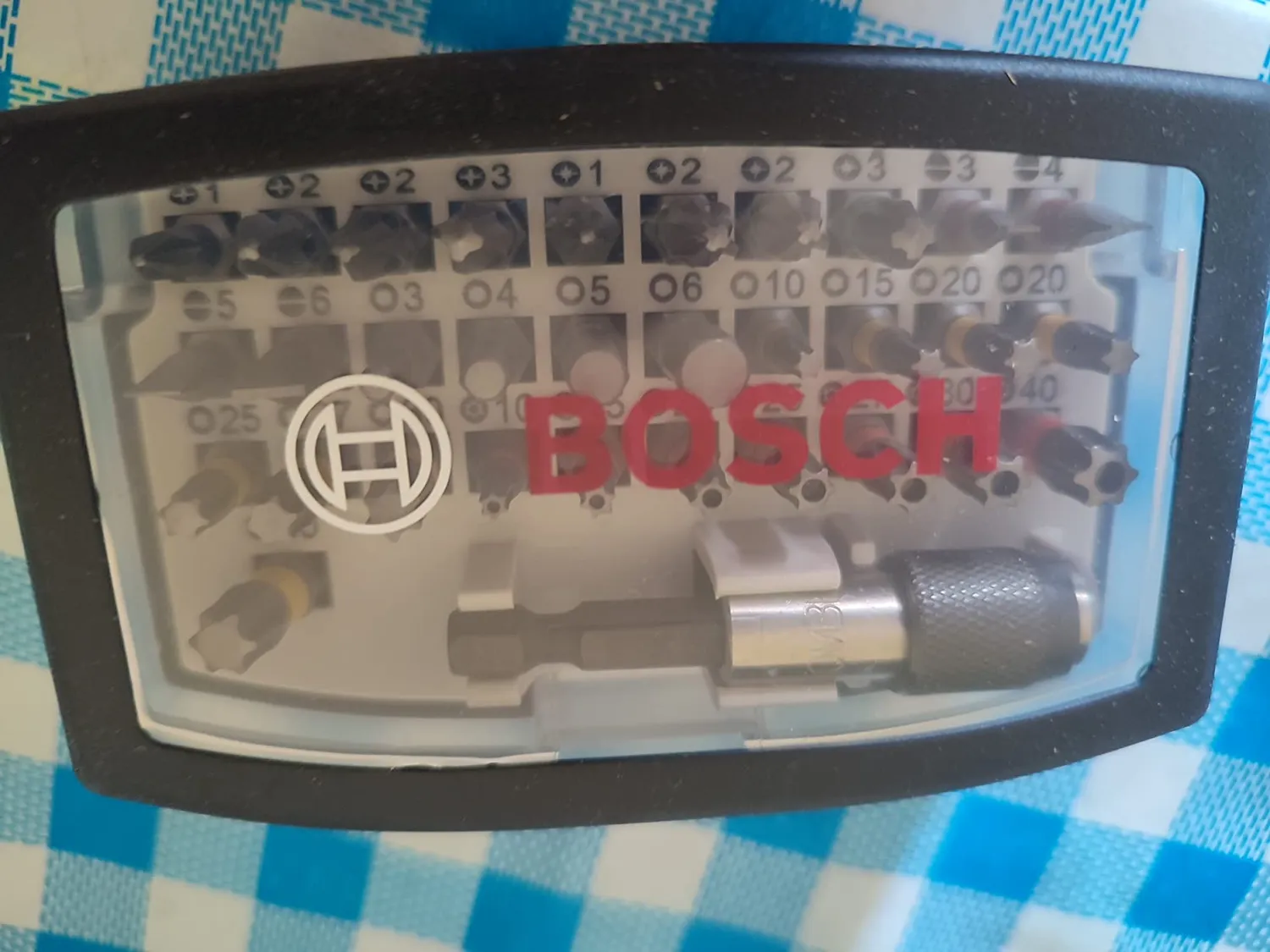 Bosch set 32 bit avvitamento 1/4" PH PZ Torx Hex