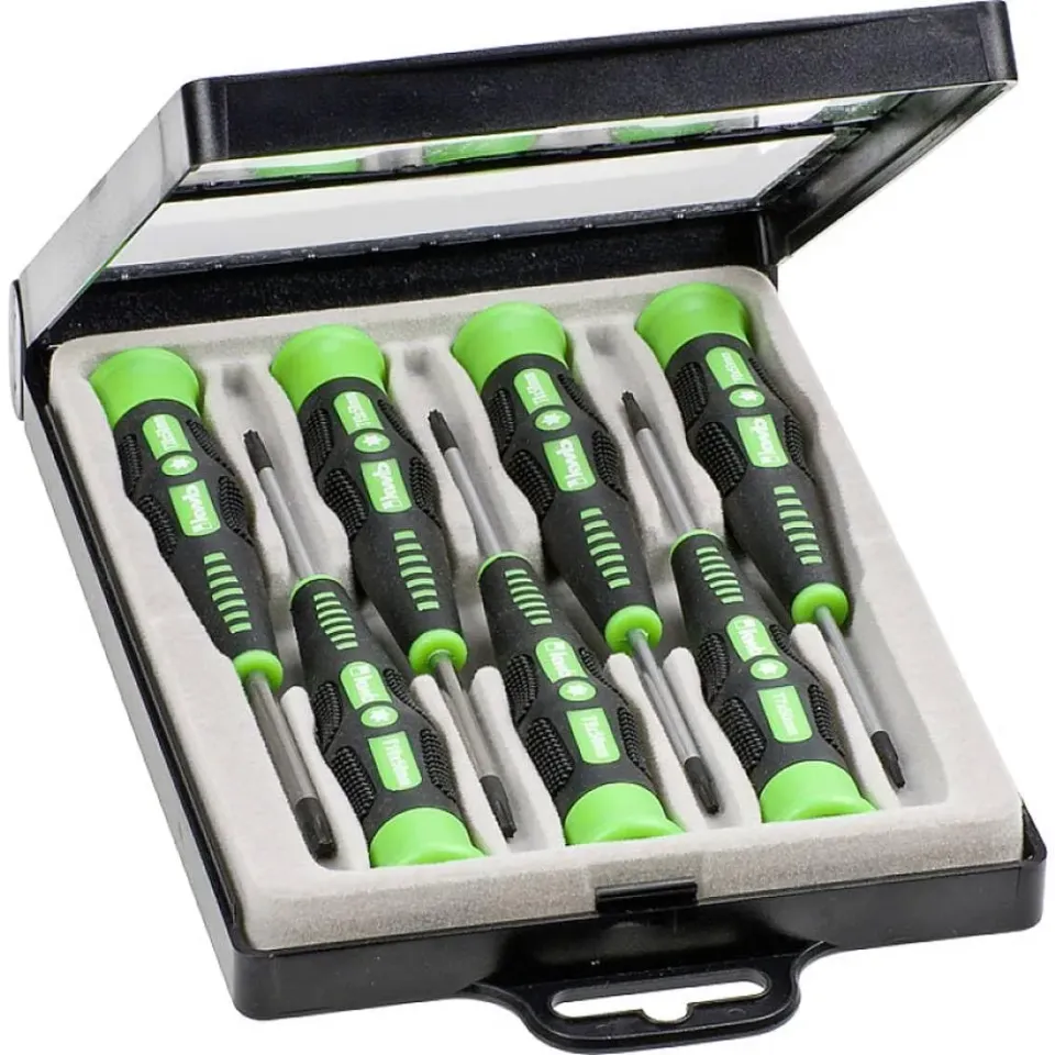 KWB 146400 Set Cacciaviti 7 Pezzi Universali con Impugnatura