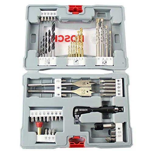 Bosch Expert X-Line set punte e bit 49pz legno metallo cemento