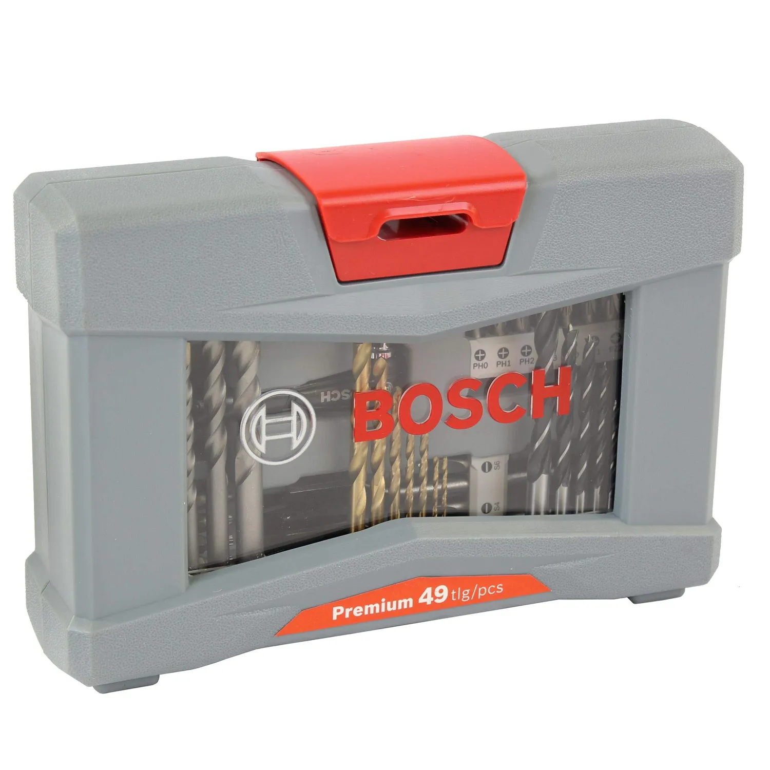 Bosch Expert X-Line set punte e bit 49pz legno metallo cemento