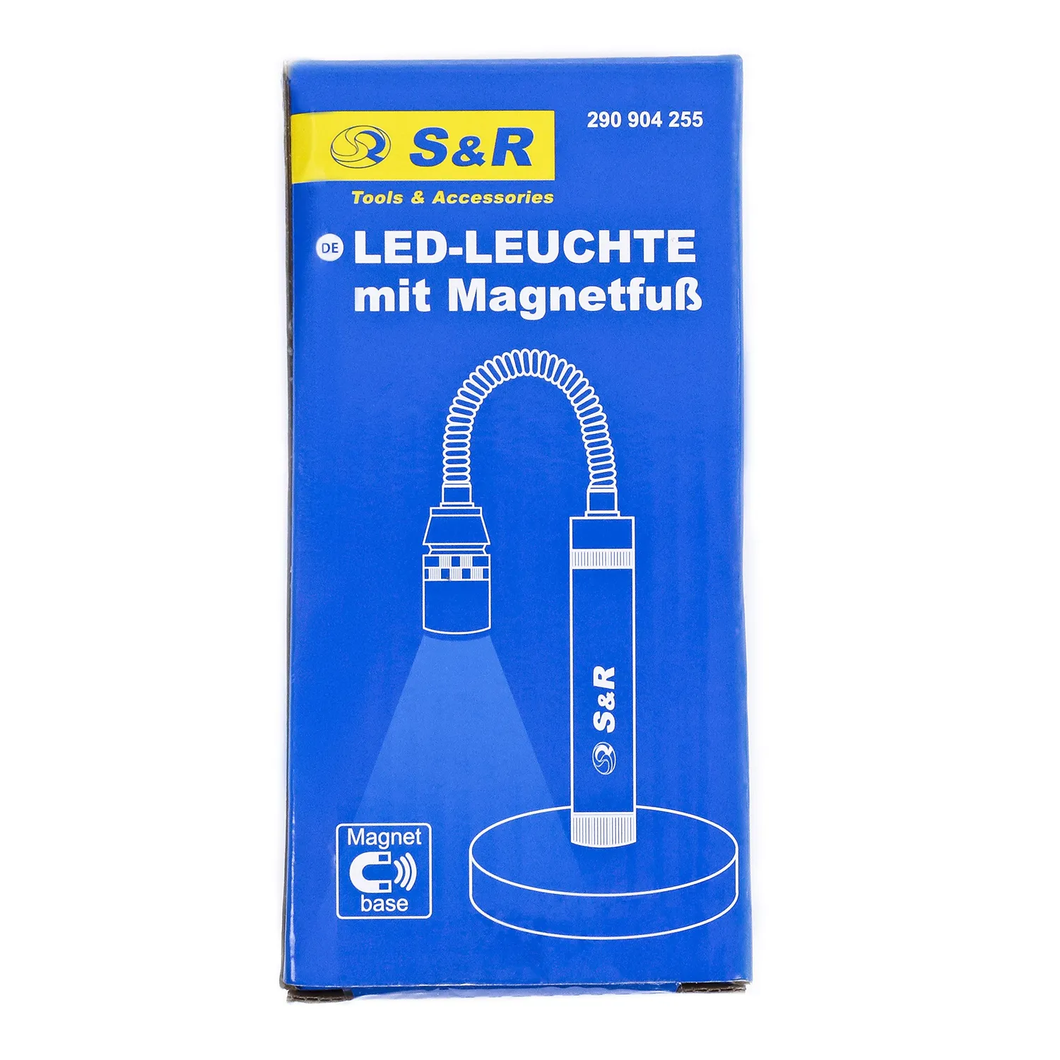 S&R Lampada ispezione LED magnetica 3 LED flessibile