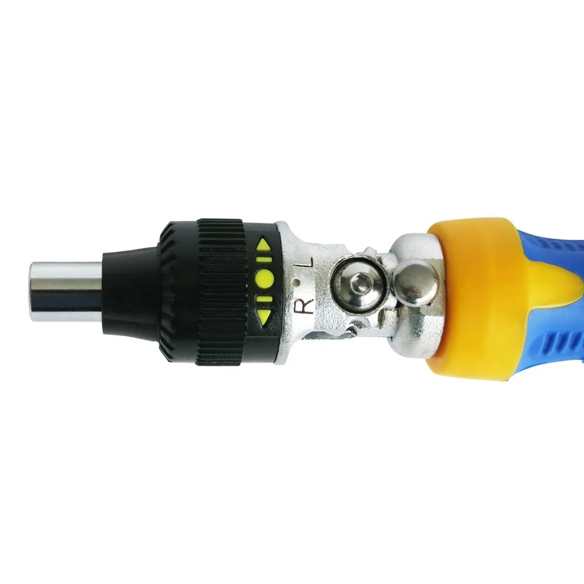 S&R Giravite cacciavite porta inserti 1/4" angolabile a cricchetto