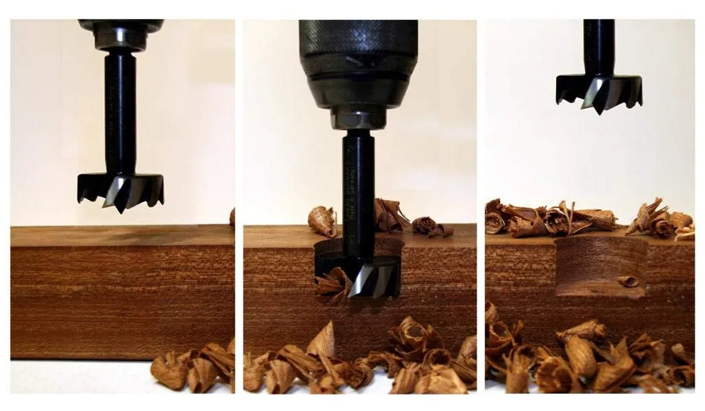 Famag Bormax punte Forstner set 15-35 mm 5 pz legno