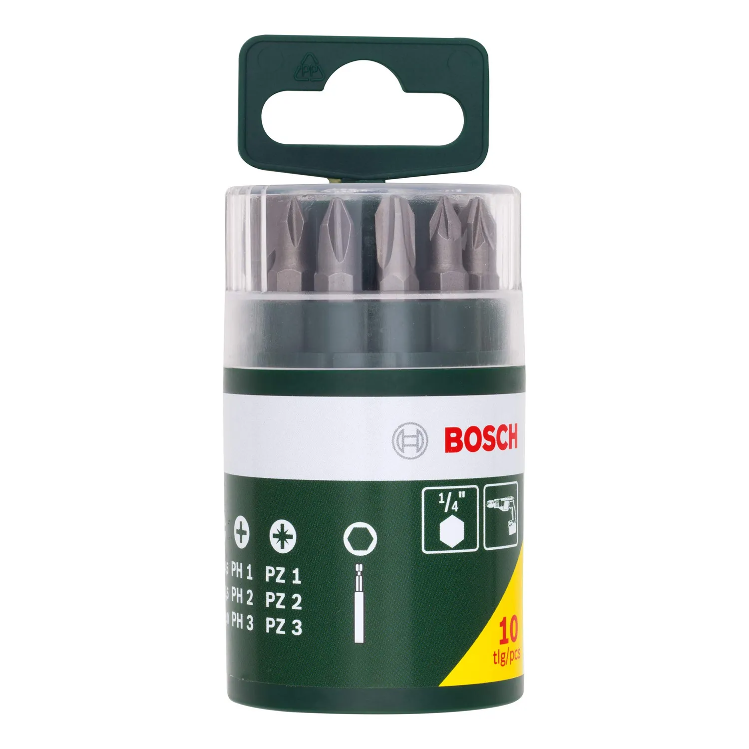 Bosch Expert 2607019454 barattolo inserti 10 pezzi PH-PZ