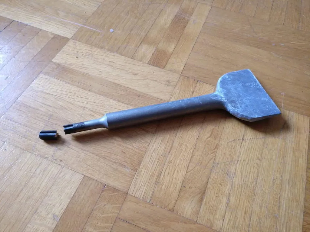 Schwabenbach scalpello piatto SDS-Plus 75x250 mm 40CR