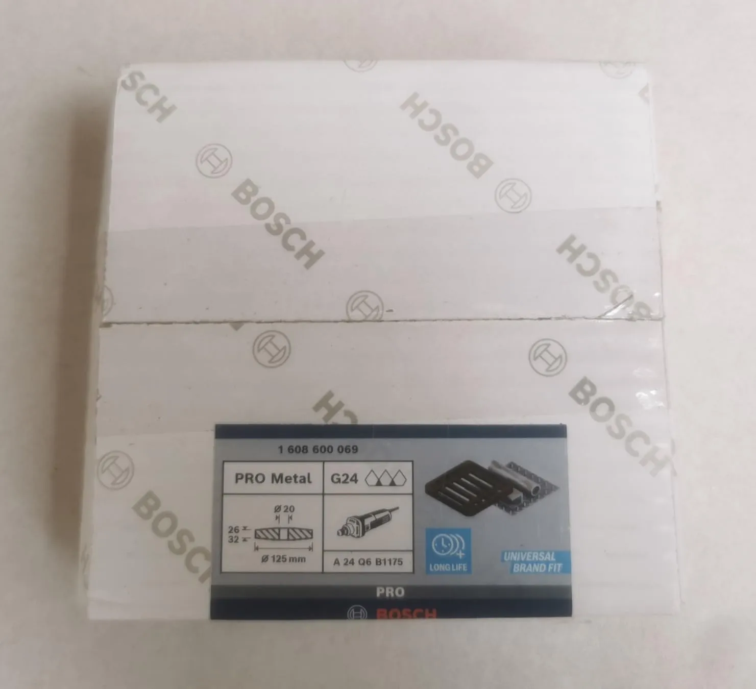 Bosch Expert PRO Metal mola 125 mm foro 20 mm
