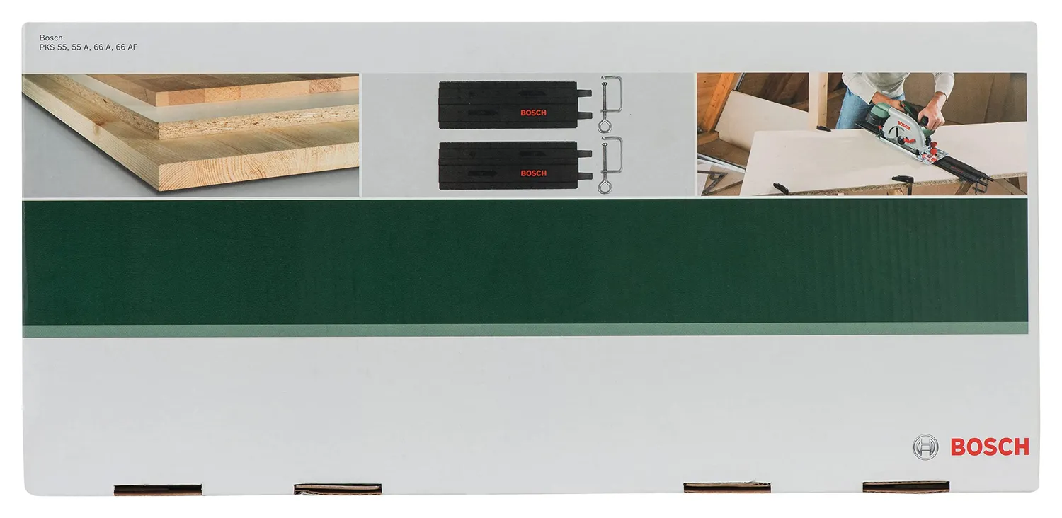 Bosch Binario Guida Plastica 2x350 mm con morsetti