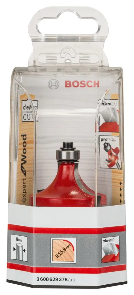 Bosch Expert Fresa Arrotondatrice Legno R15,9mm Concava