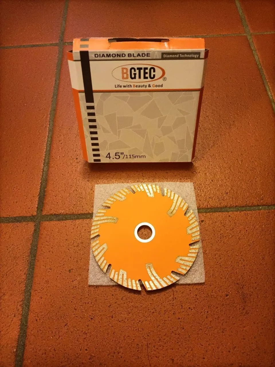 BGTEC disco diamantato 115mm 2 pezzi per ceramica