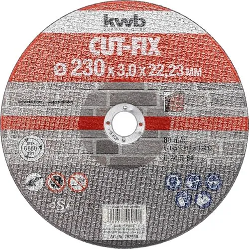 KWB Cut-Fix 792950 disco taglio pietra 230 mm