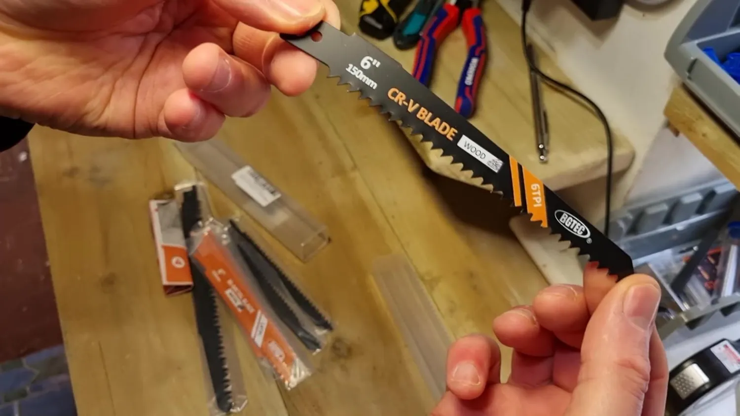 BGTEC lame sega a gattuccio 36 pezzi legno e metallo