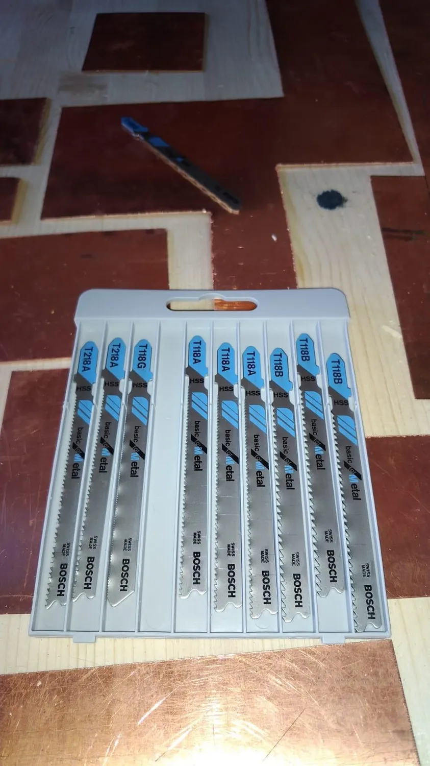 Bosch set lame seghetto alternativo per metallo