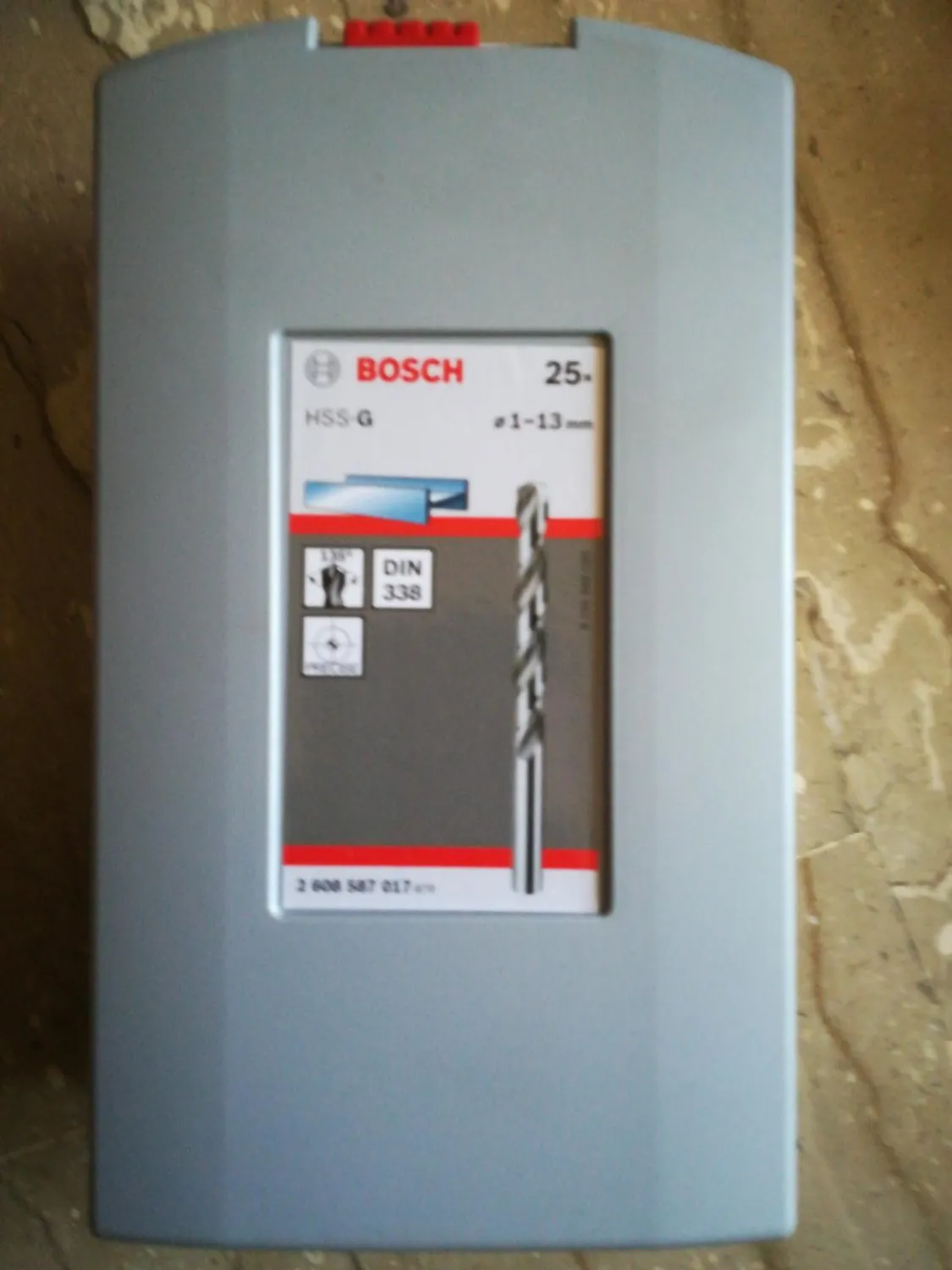 Bosch Expert Mini X-Line punte metallo HSS-G 7 pezzi