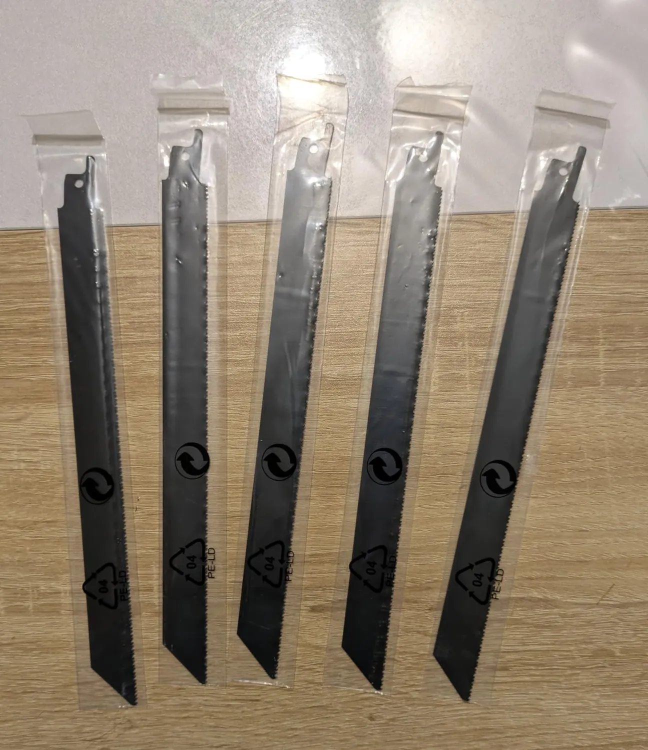BGTEC lame gattuccio 230 mm 5 pezzi metallo 14-18 TPI