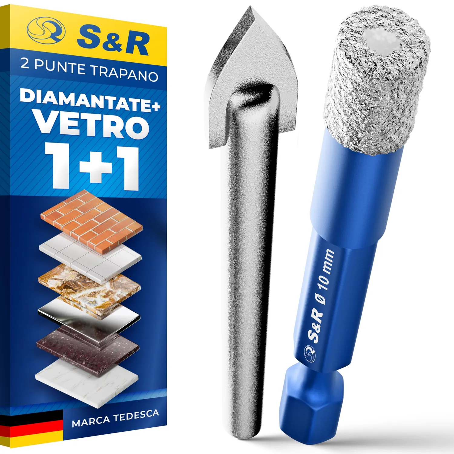 S&R Fresa diamantata 35mm tazza gres porcellana