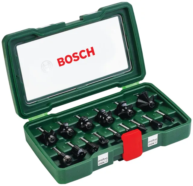 Bosch Expert frese legno 15 pezzi 1/4"