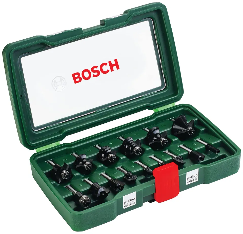 Bosch Expert frese legno 15 pezzi 1/4"