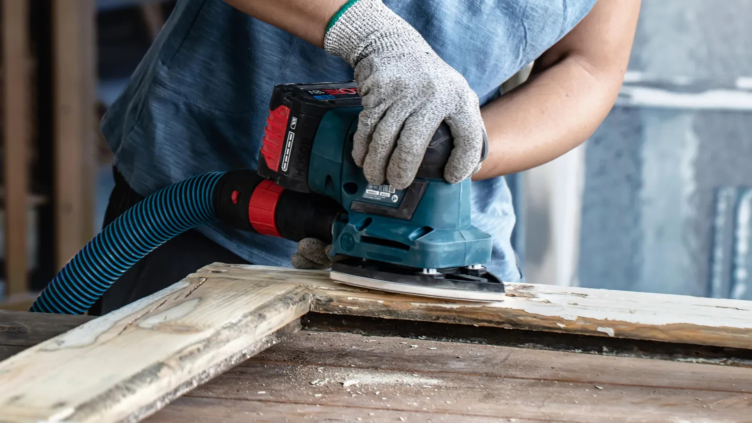 Bosch Expert C470 carta abrasiva G240 10 pezzi 6 fori