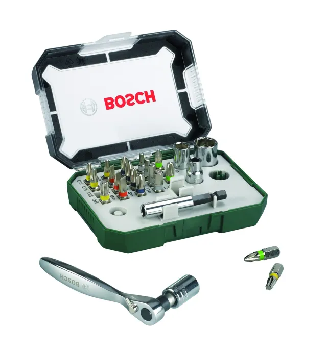 Bosch Expert set bit avvitamento 26 pz cricchetto