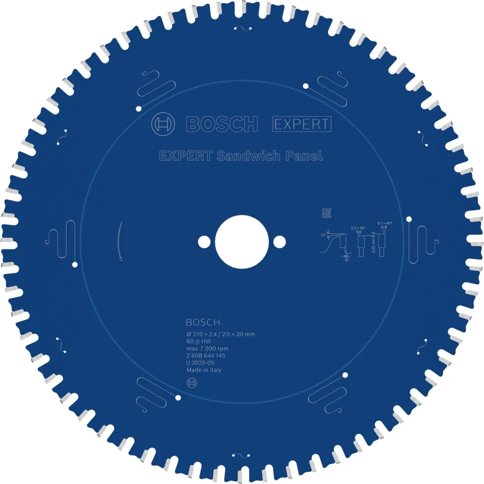 Bosch Expert Sandwich Panel lama circolare 270x30 mm metallo