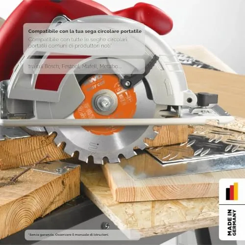 KWB 5815-11 lama circolare mano 127 mm 80 denti CV